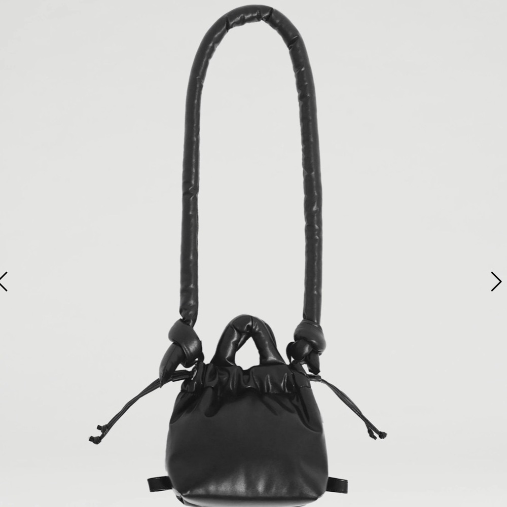 Micro Ona Vegan Leather Black Bag